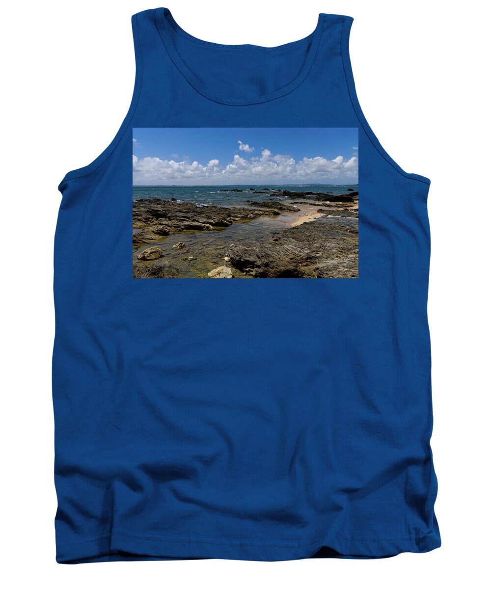 Low Tide Tank Top featuring the photograph Retreat by Eric Hafner