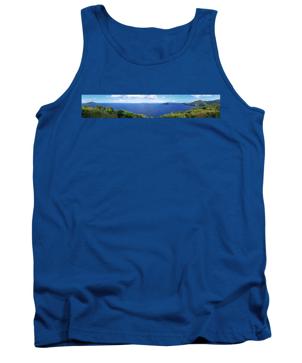  Tank Top featuring the photograph St. Thomas Northside Ocean View by Climate Change VI - Sales