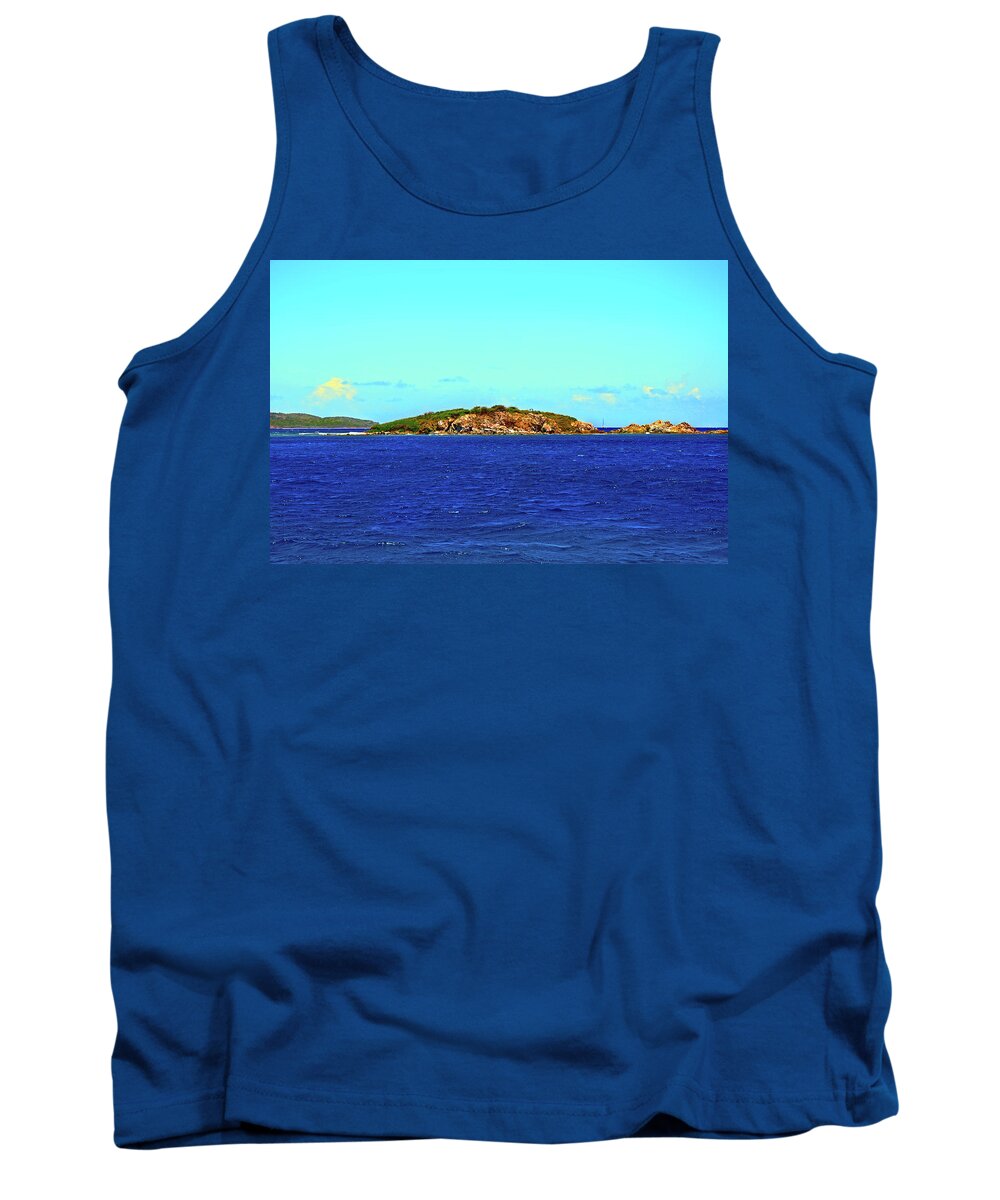 Cay Tank Top featuring the photograph The Cay by Climate Change VI - Sales
