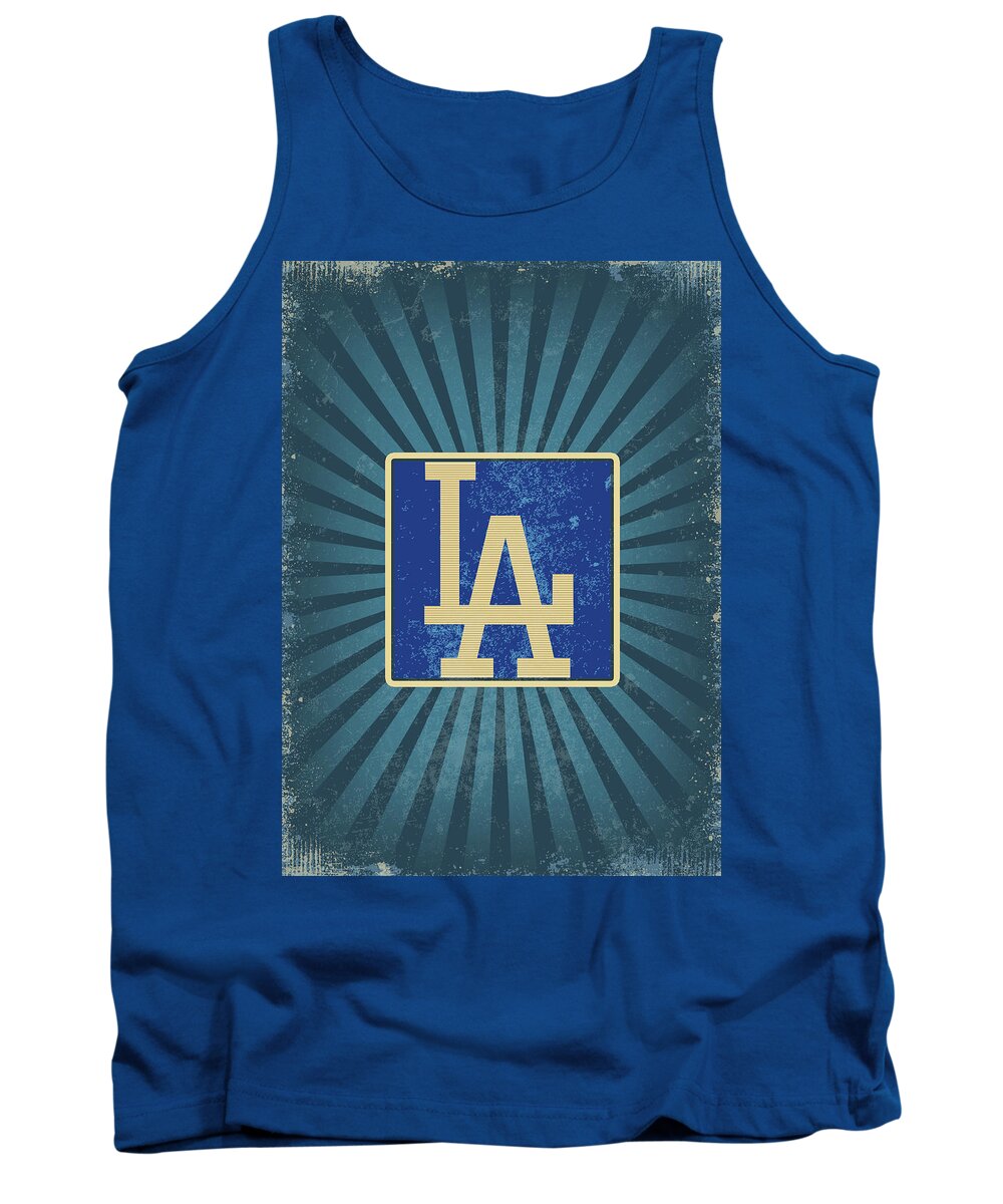 Baseball Vintage Los Angeles Dodgers Tank Top