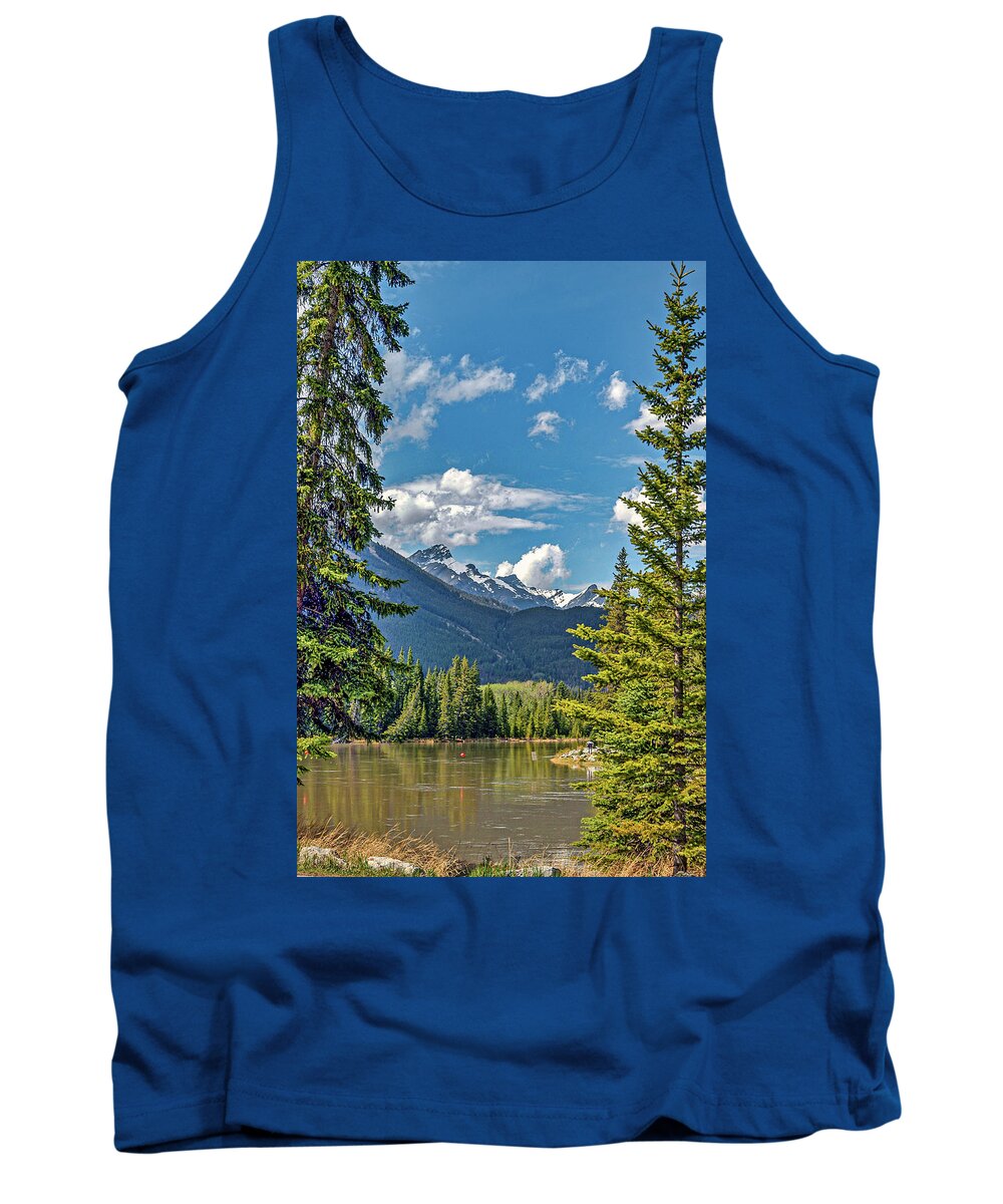 Alaska Tank Top featuring the photograph Canadian Rockies, Canada by Mark Llewellyn