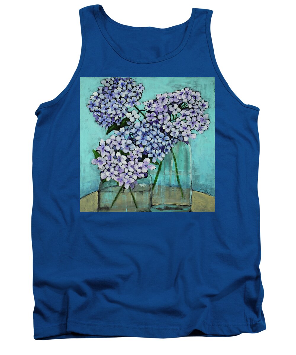 Still Life Tank Top featuring the painting Days Pick by Debbie Brown