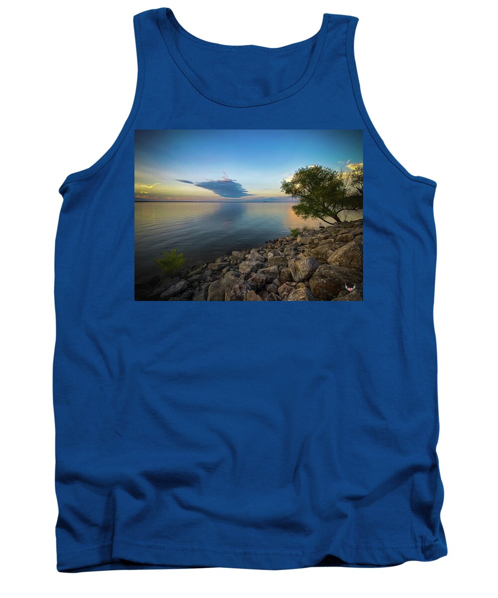 Summer Tank Top featuring the photograph End of a Summer Day by Pam Rendall