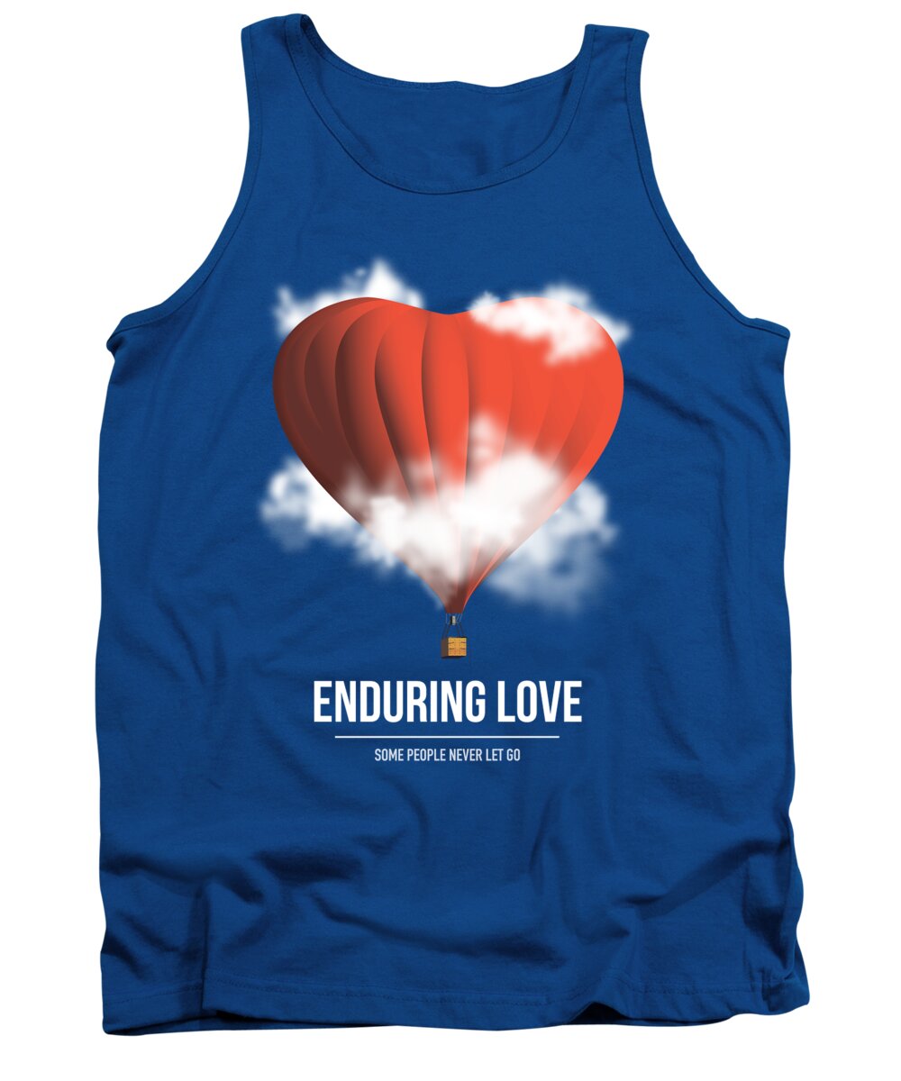 Enduring Love Tank Top featuring the digital art Enduring Love - Alternative Movie Poster by Movie Poster Boy