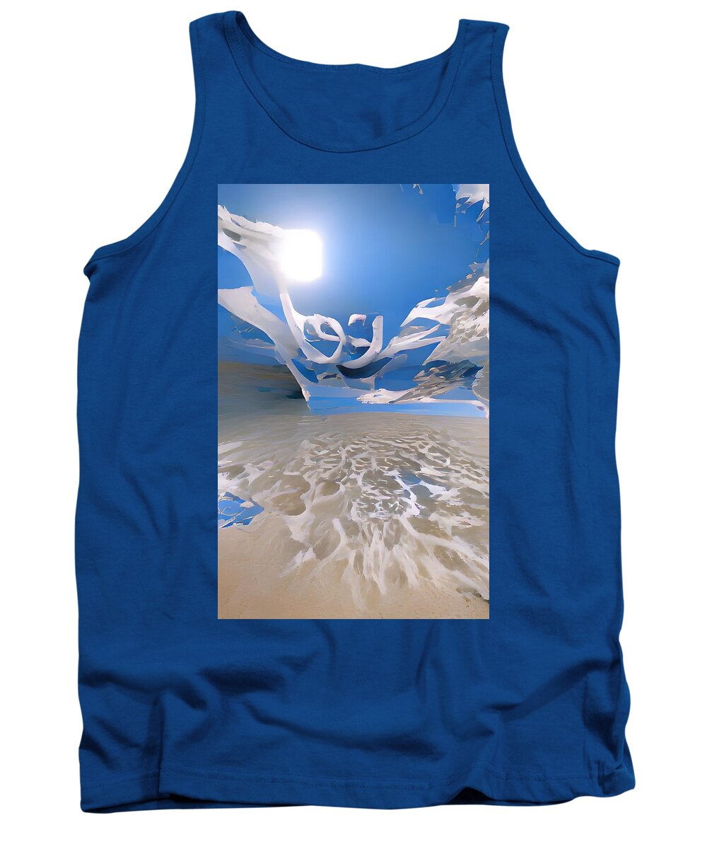  Tank Top featuring the digital art Hot and Cold by Rod Turner