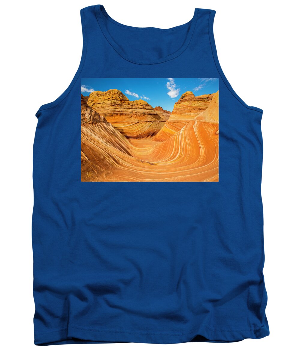 Amazing Tank Top featuring the photograph The Wave by Edgars Erglis