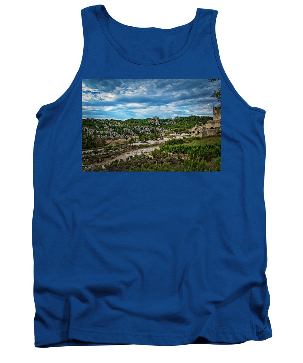 Mountain Tank Top featuring the photograph Village View by Portia Olaughlin