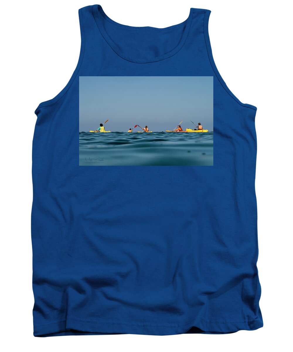 Navy Tank Top featuring the photograph Young Navy by Meir Ezrachi
