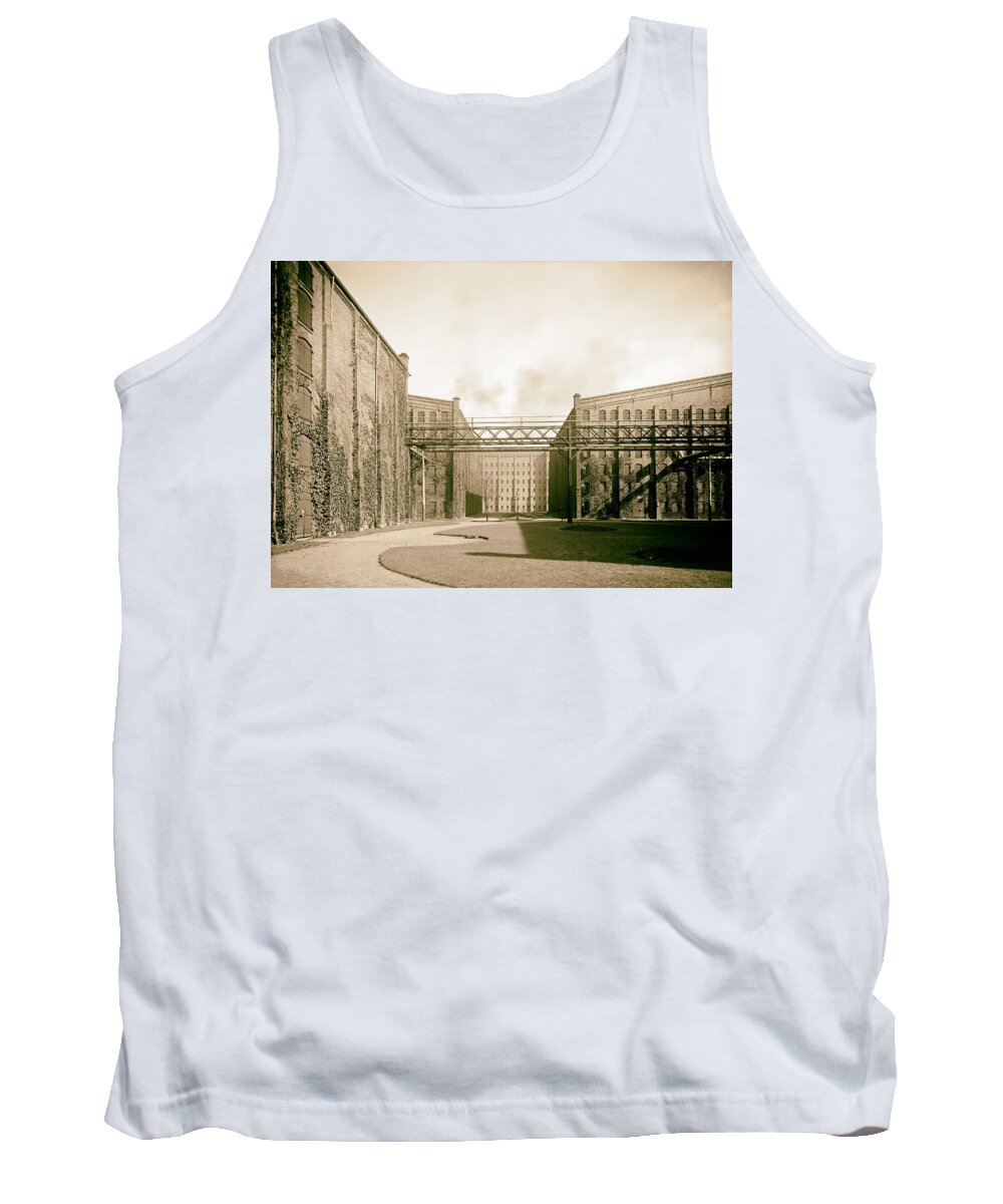 Hiram Walker And Sons Tank Top featuring the photograph Hiram Walker and Sons Distillery - Windsor Ontario 1910 #1 by Mountain Dreams