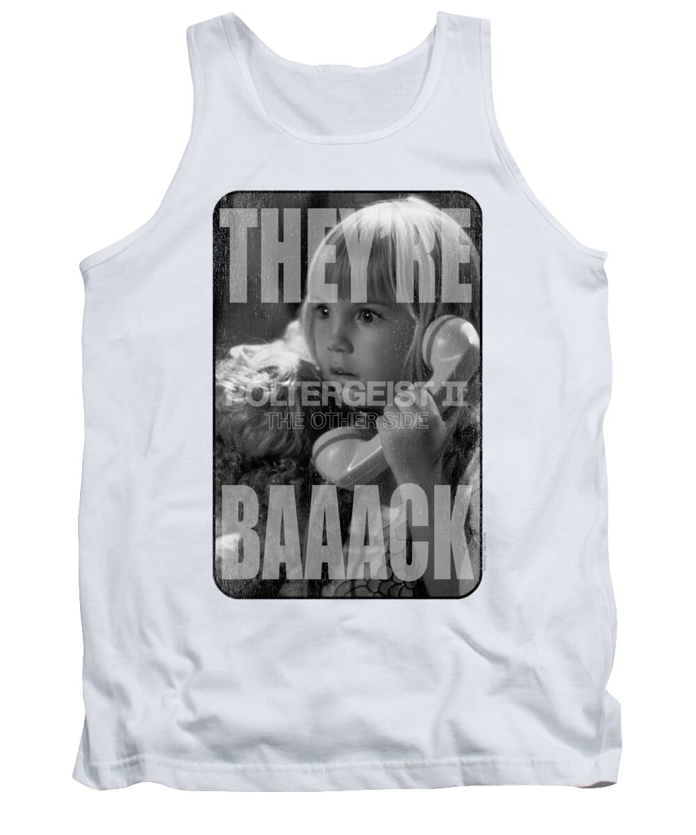  Tank Top featuring the digital art Poltergeist II - Logo by Brand A