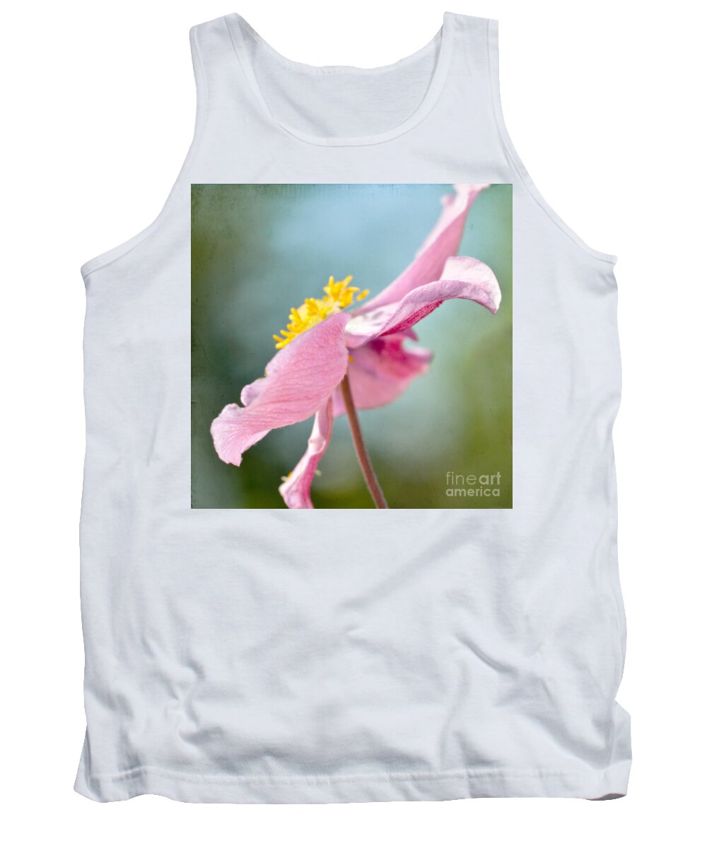 Japanese Anemone Tank Top featuring the photograph Reaching for the Sky #2 by Kerri Farley