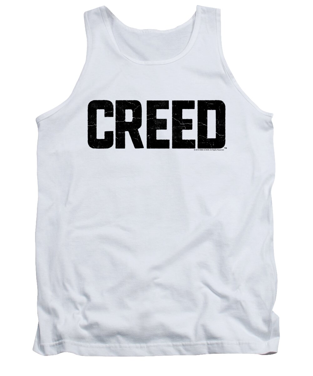  Tank Top featuring the digital art Creed - Cracked Logo by Brand A
