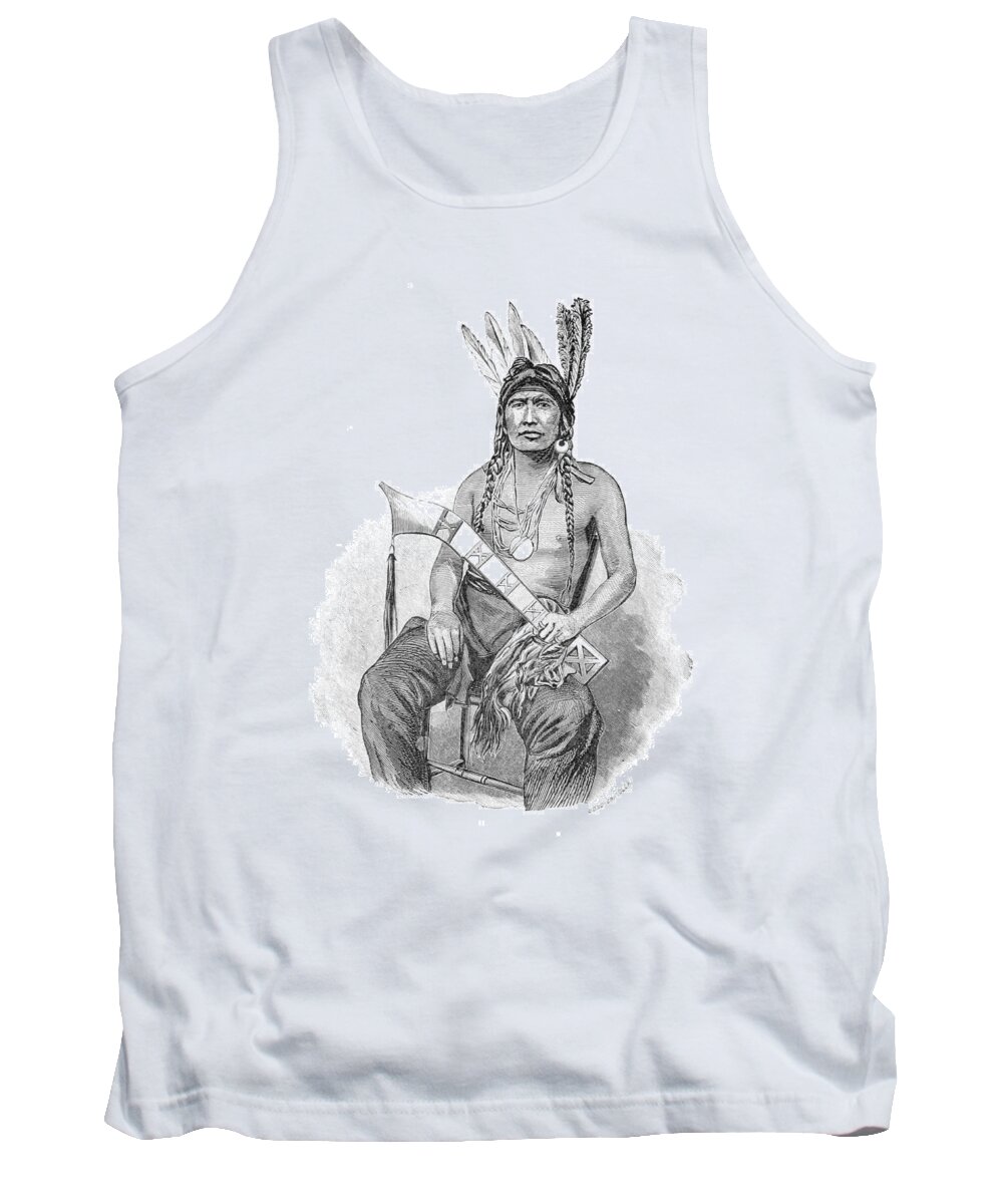 History Tank Top featuring the photograph Red Eagle, William Weatherford, Creek #2 by British Library