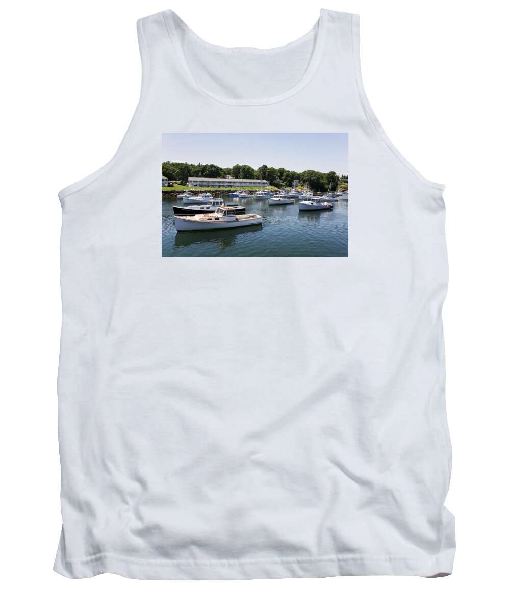 Algonquin Tank Top featuring the photograph Algonquin Harbor by Eric Swan