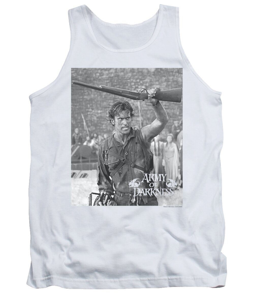  Tank Top featuring the digital art Army Of Darkness - Boom by Brand A