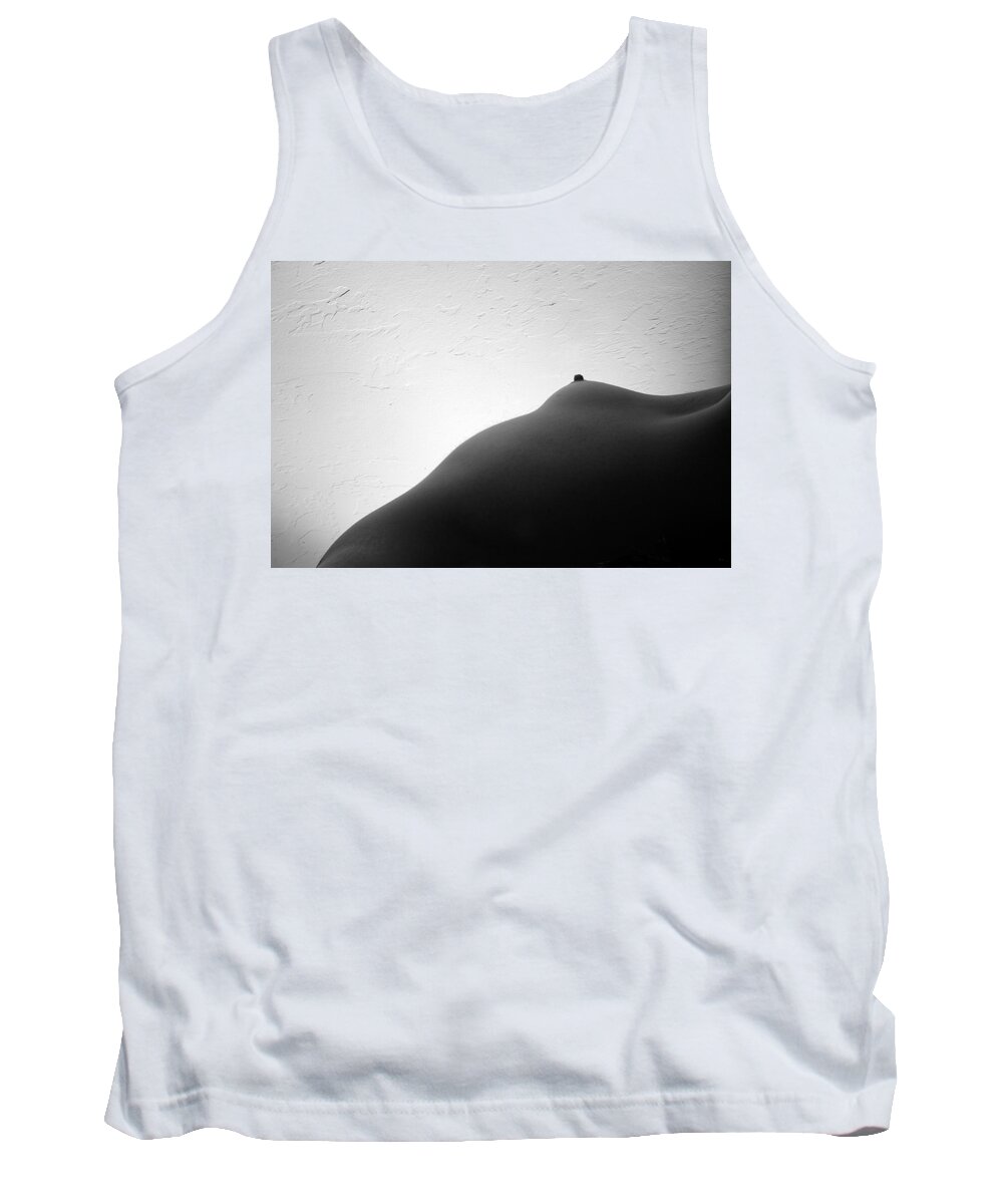 Black And White Tank Top featuring the photograph Bodyscape by Joe Kozlowski