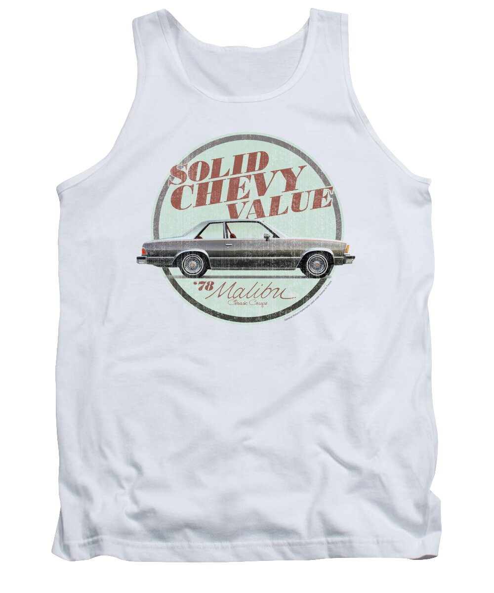 Tank Top featuring the digital art Chevrolet - Do The 'bu by Brand A
