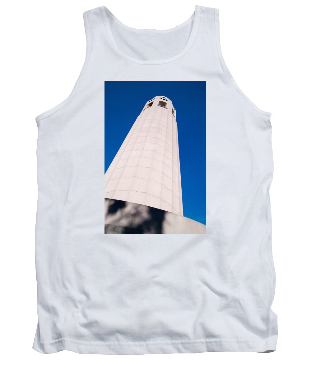 Coit Tower Tank Top featuring the photograph Coit Tower San Francisco by David Smith