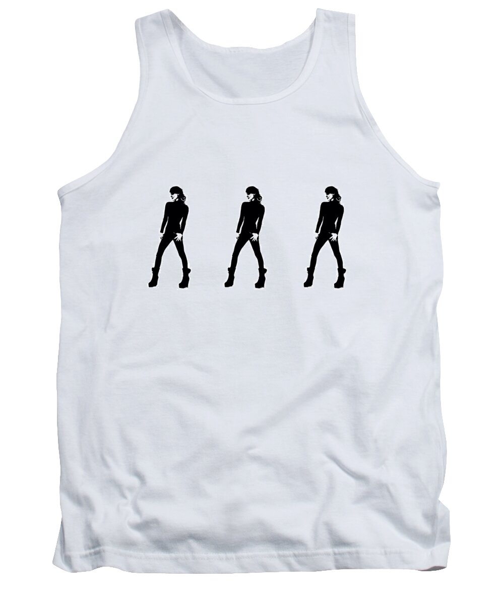  #nonobjective Tank Top featuring the photograph Cscr 8 by Lisa Piper