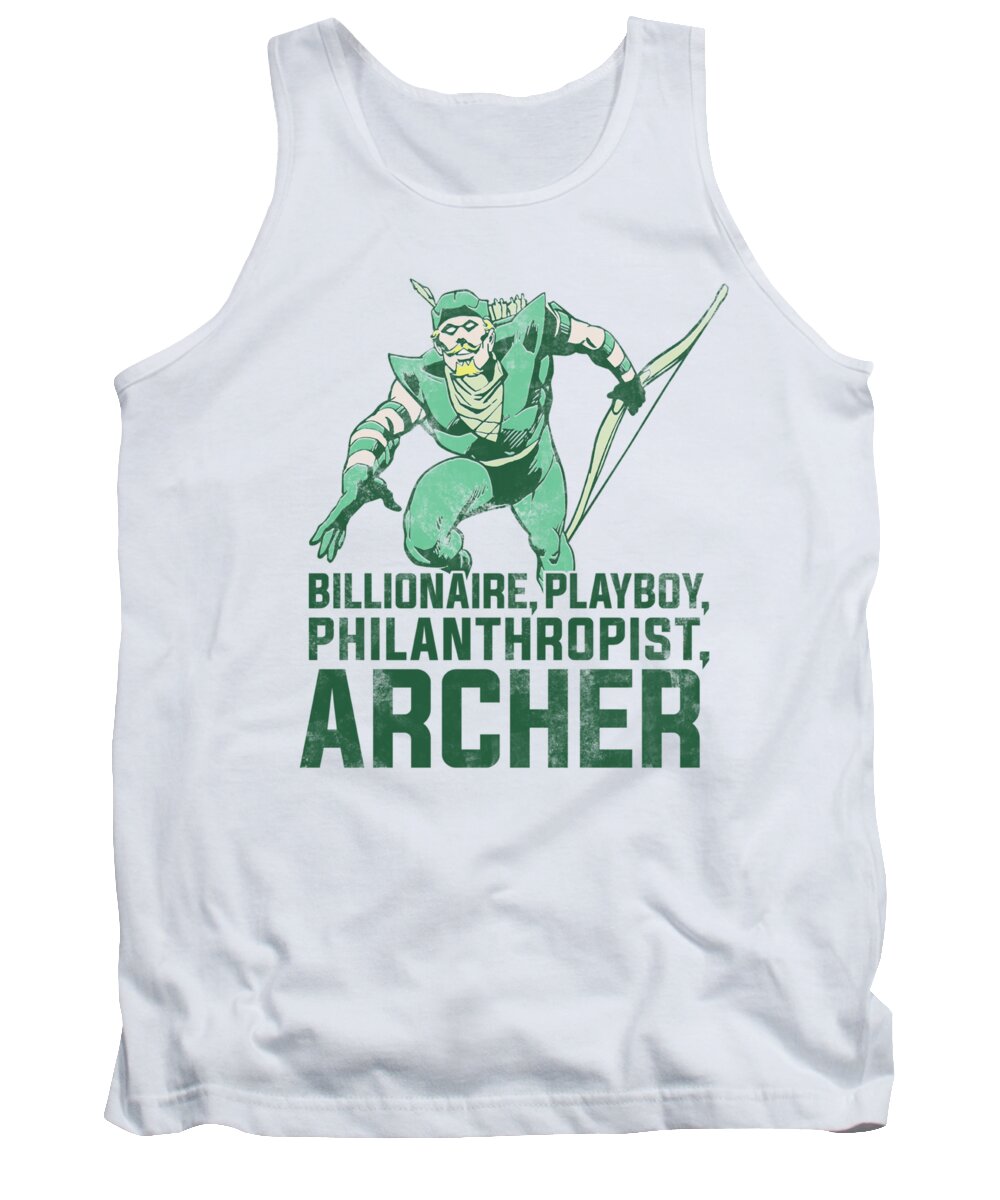  Tank Top featuring the digital art Dc - Archer by Brand A