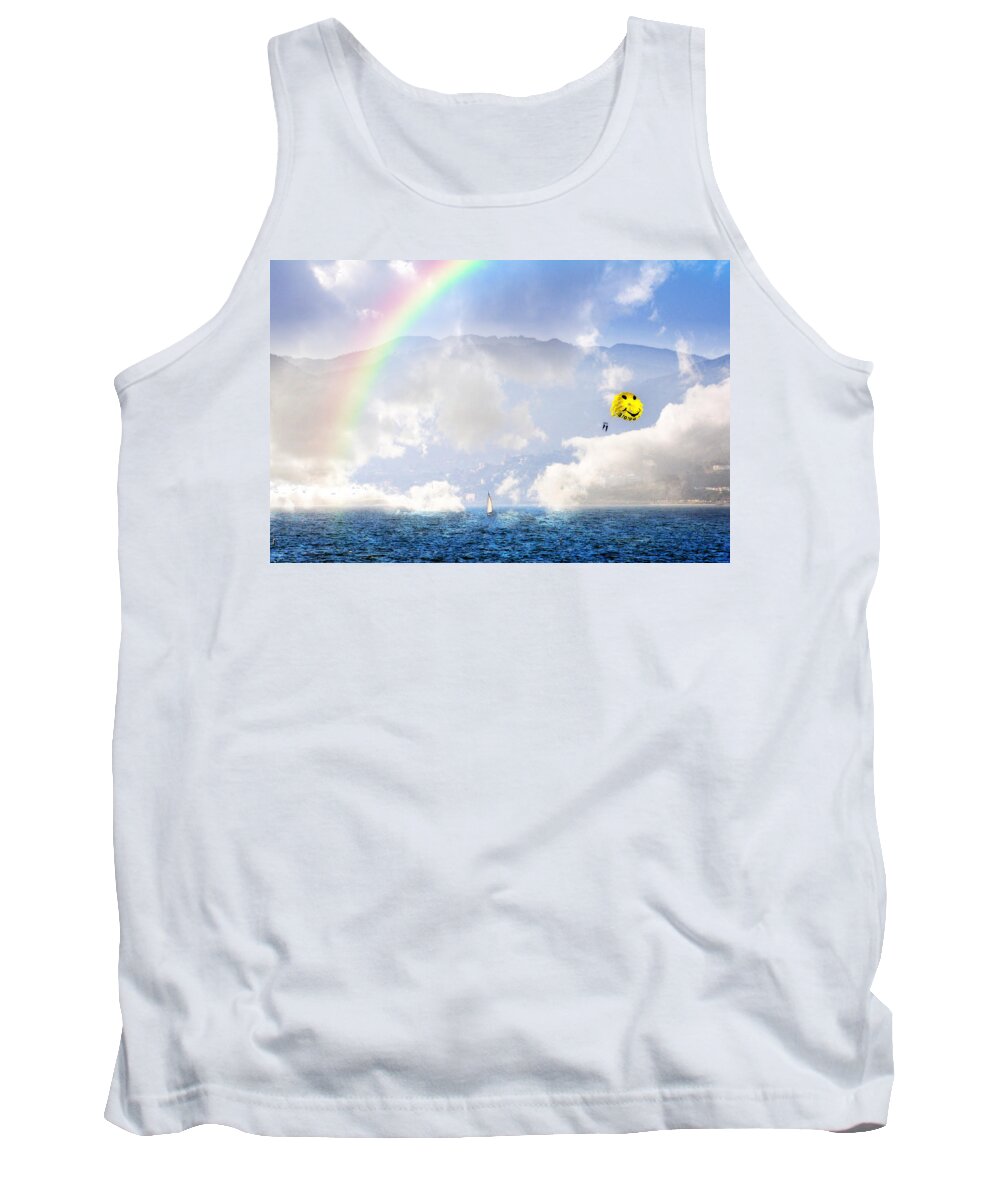Landscape Tank Top featuring the photograph Dont Worry Be Happy by Lynn Bauer