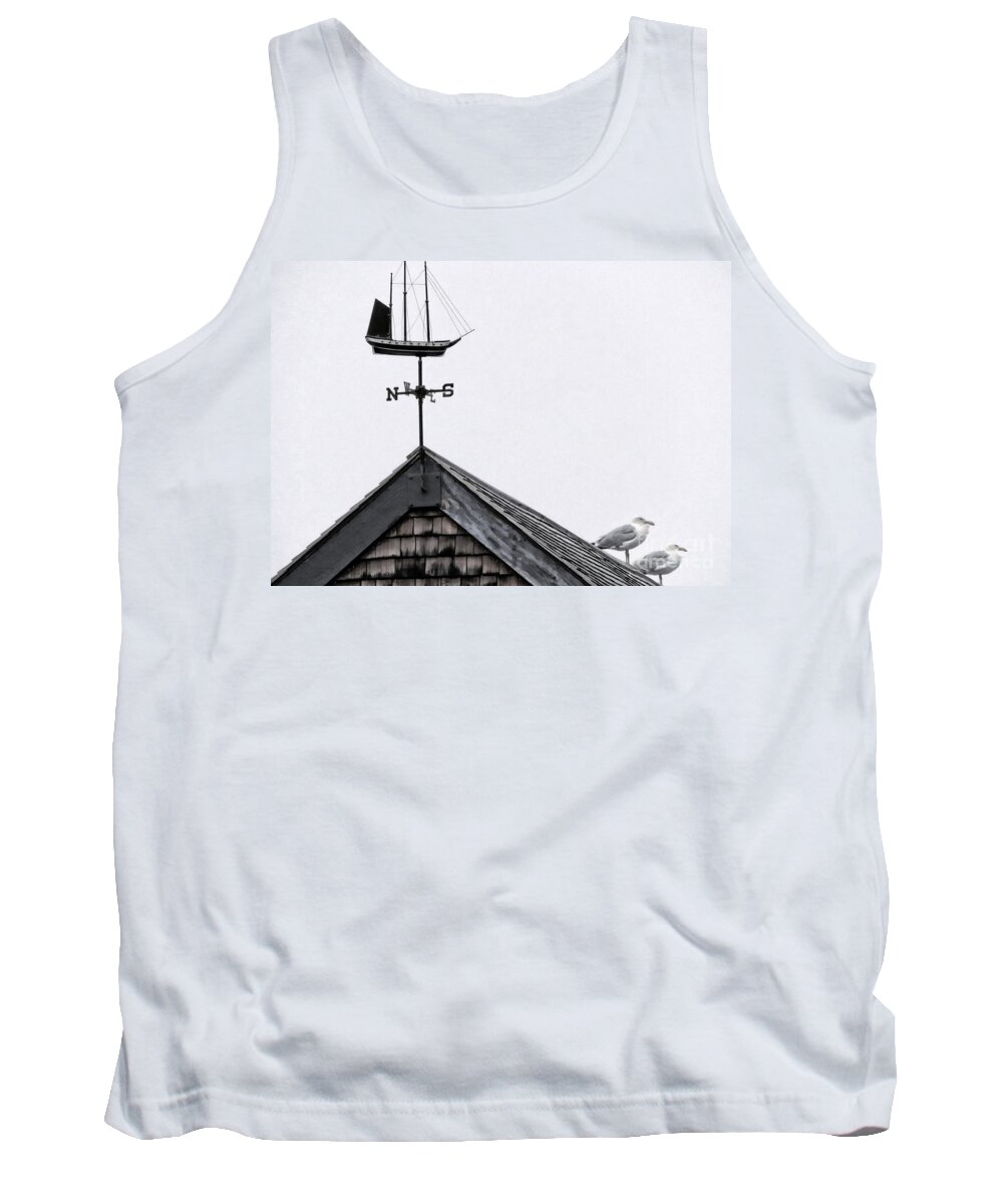 Landmark Tank Top featuring the photograph Facing South by Marcia Lee Jones