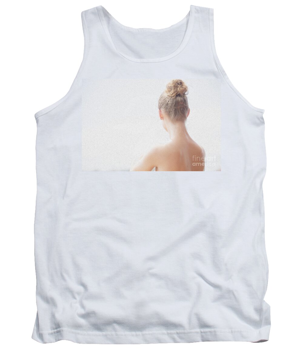 Long Necked Girl Tank Top featuring the photograph Girl by Sheila Smart Fine Art Photography