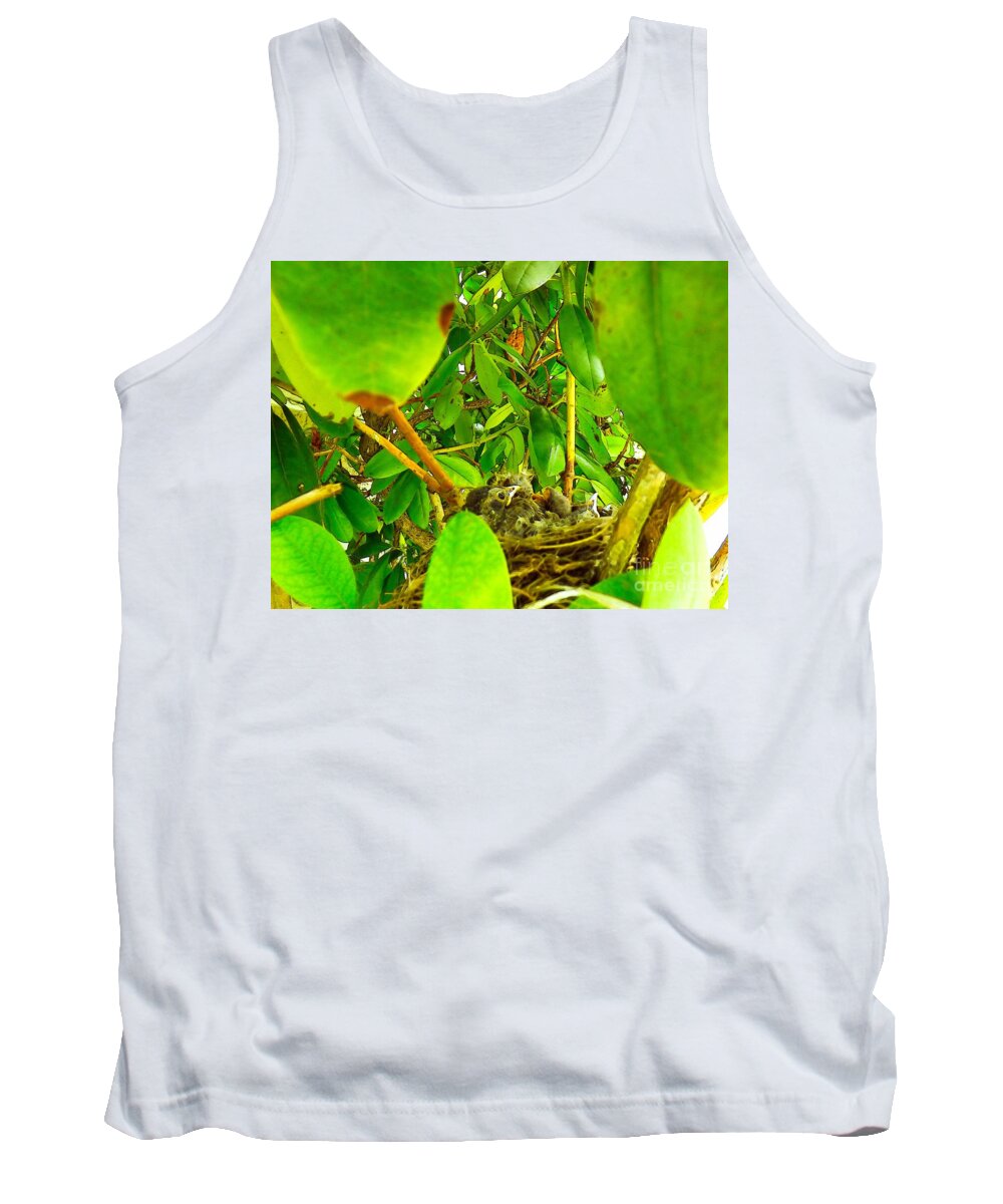 Birds Tank Top featuring the photograph Good Morning Sunshine by Robyn King
