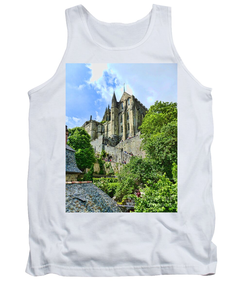 Europe Tank Top featuring the photograph Great Day at the Mont by Crystal Nederman