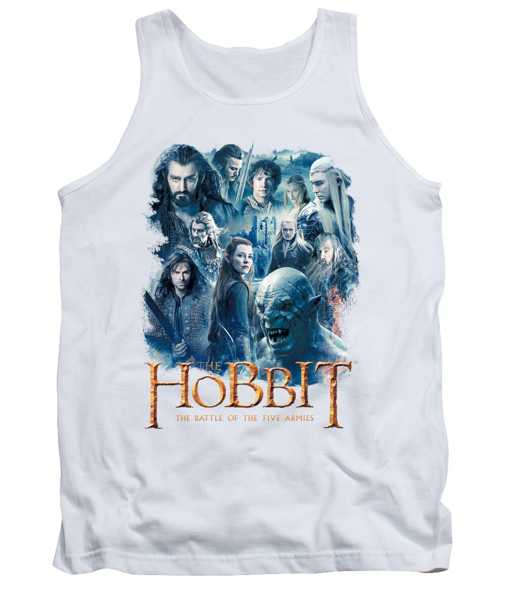  Tank Top featuring the digital art Hobbit - Main Characters by Brand A