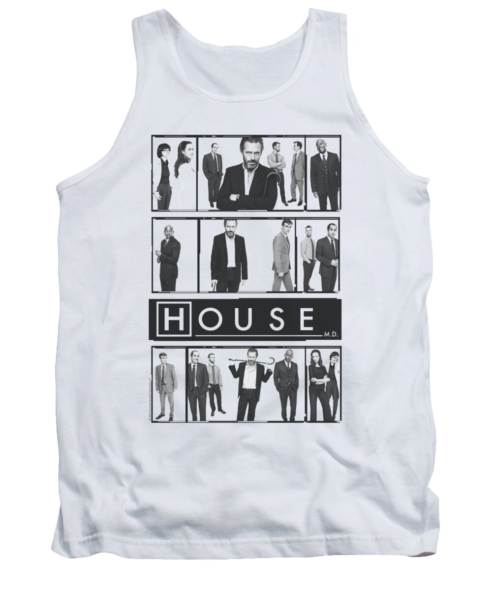 House Tank Top featuring the digital art House - Film by Brand A