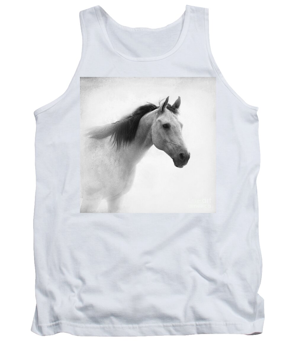 Horse Tank Top featuring the photograph I Dream of Horses by Betty LaRue