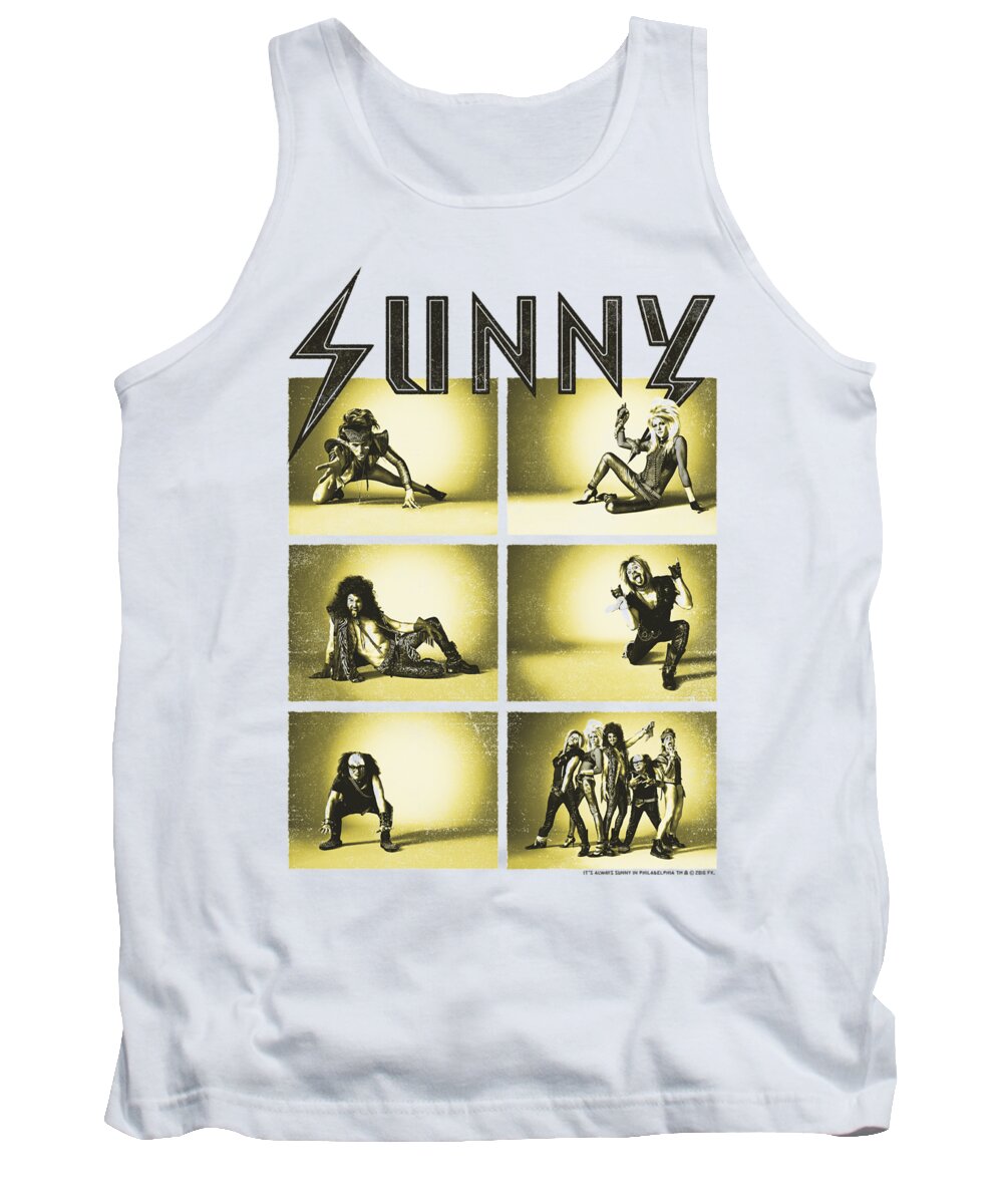  Tank Top featuring the digital art Its Always Sunny In Philadelphia - Rock Photos by Brand A