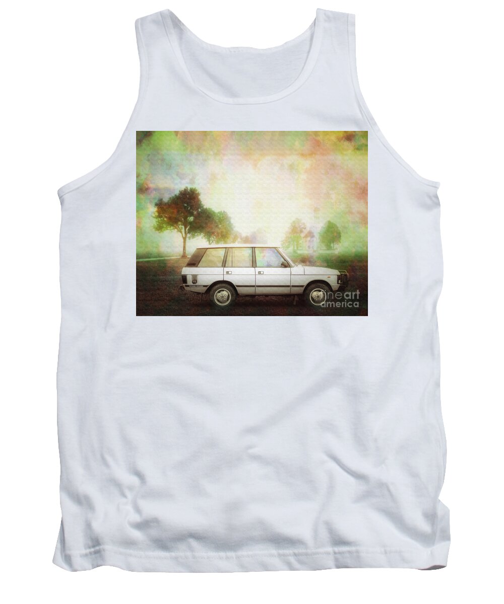 Digital Art Tank Top featuring the photograph Joys of Refined Motoring by Edmund Nagele FRPS