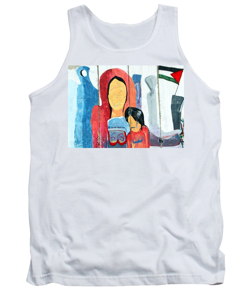 Justice Tank Top featuring the photograph Justice by Munir Alawi