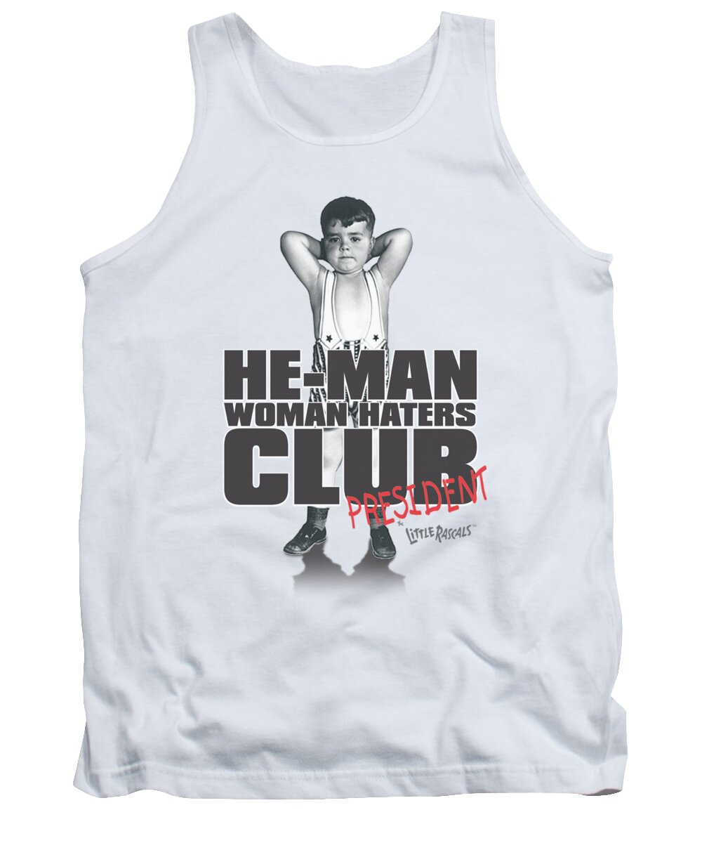  Tank Top featuring the digital art Little Rascals - Club President by Brand A