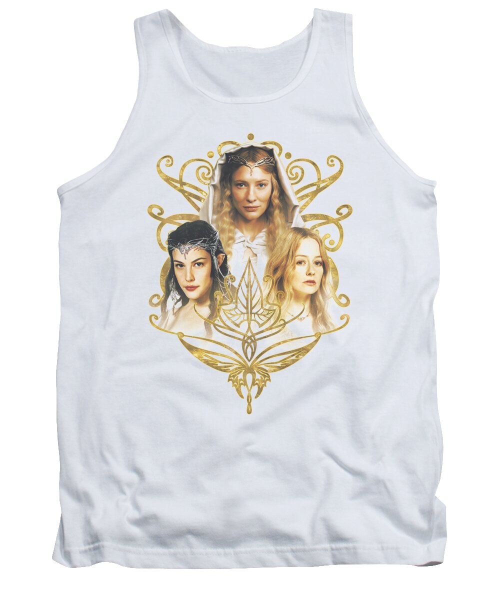  Tank Top featuring the digital art Lor - Women Of Middle Earth by Brand A