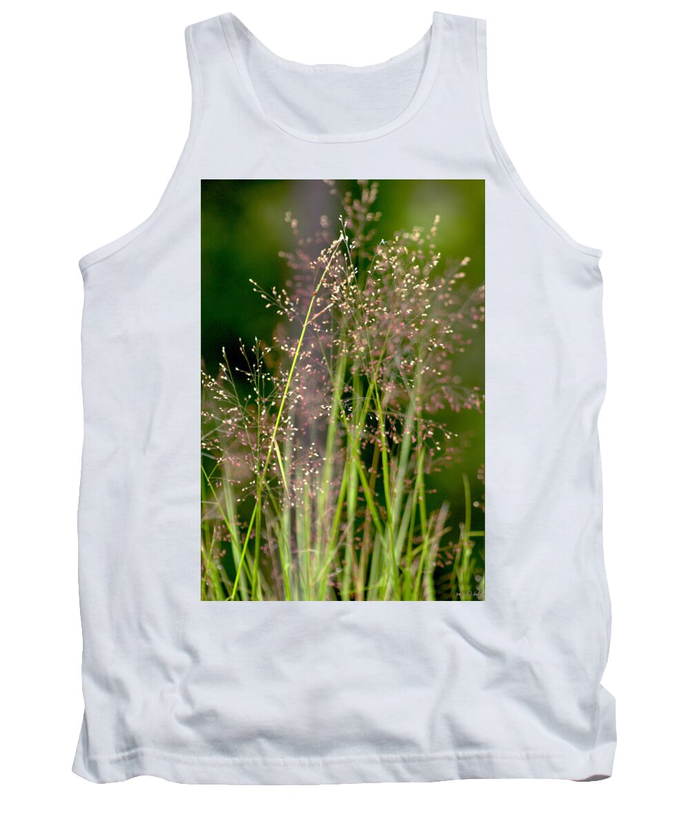 Floral Tank Top featuring the photograph Memories of Springtime by Holly Kempe