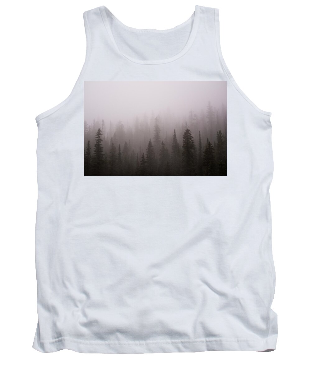 Mist Tank Top featuring the photograph Misty by Emily Dickey