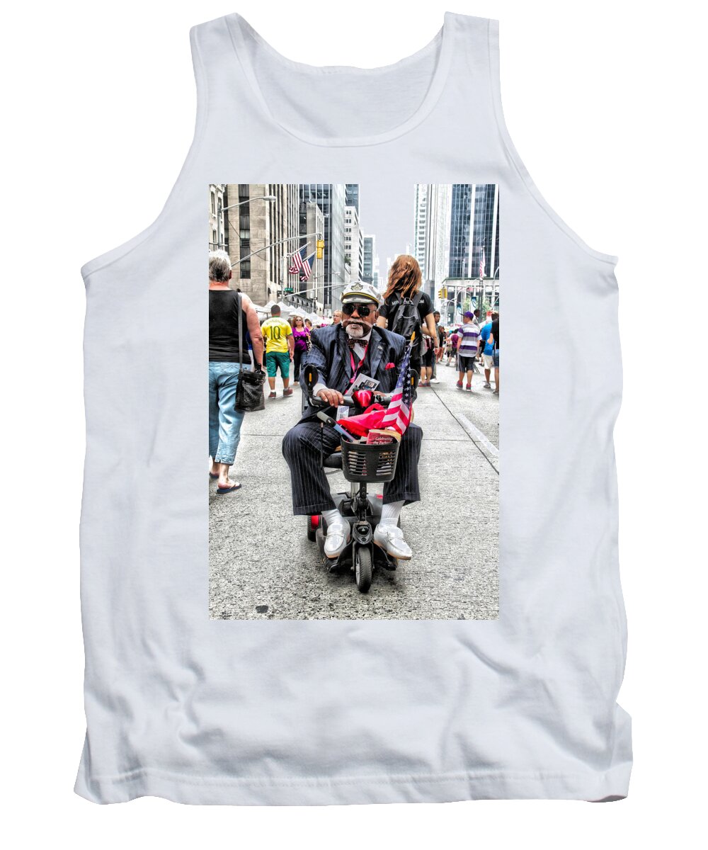 Man Tank Top featuring the photograph Mr. Mobile by Alice Gipson