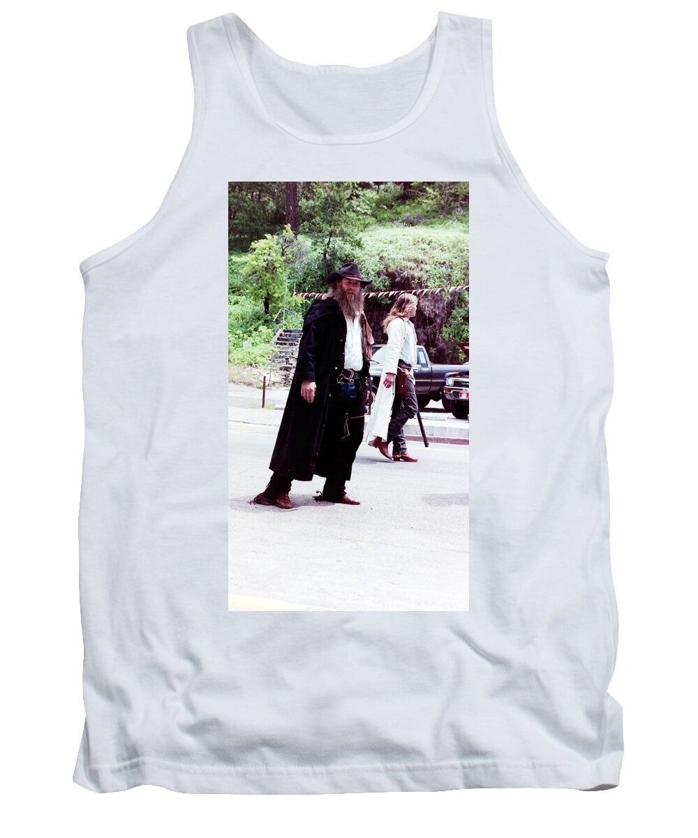 People Tank Top featuring the photograph Old West by Karl Rose