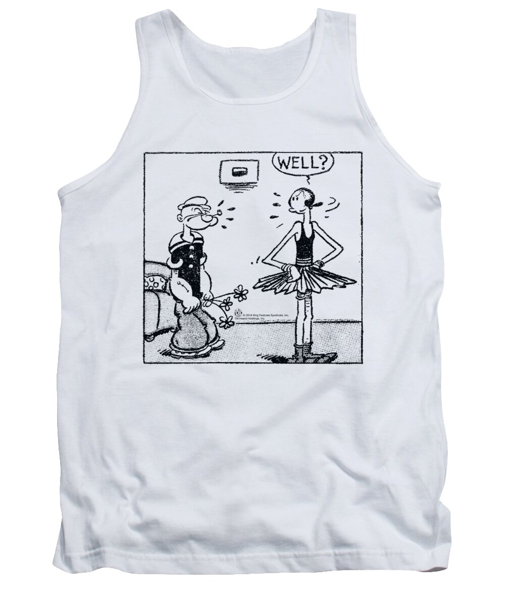 Tank Top featuring the digital art Popeye - Well by Brand A