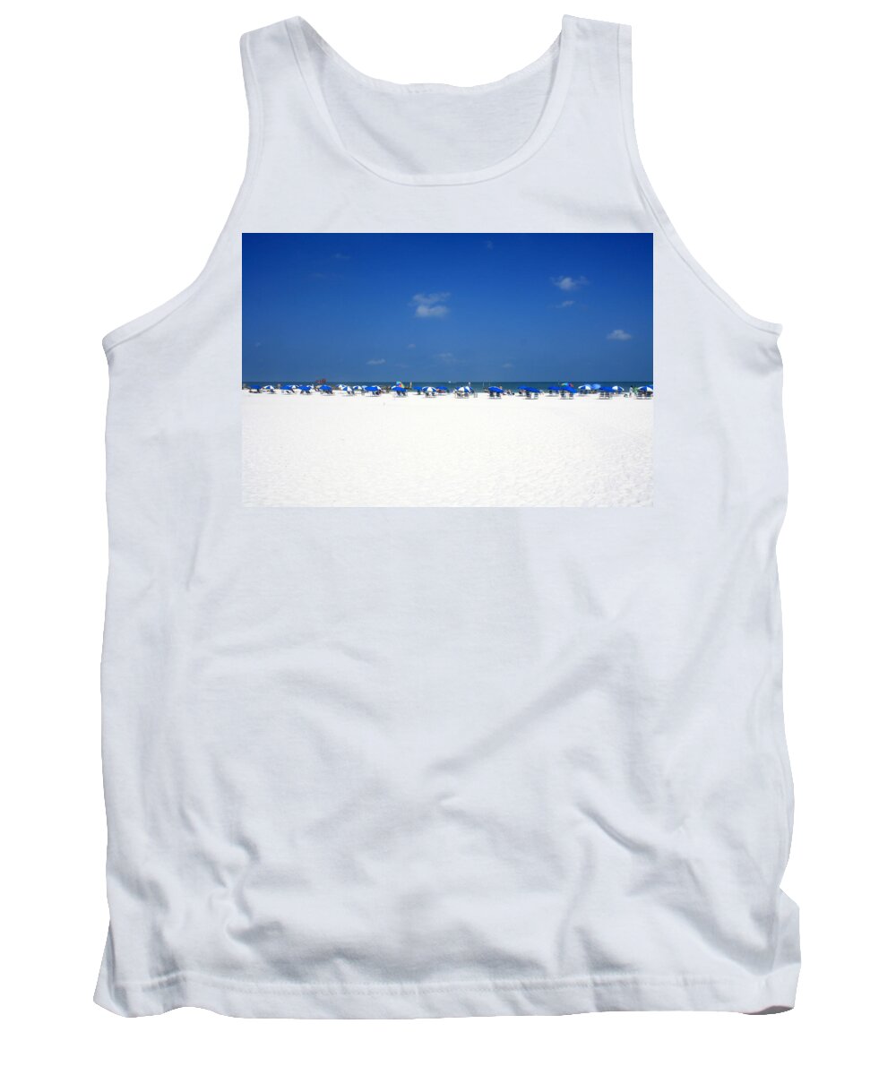 Clearwater Tank Top featuring the photograph Pristine Clearwater by David Nicholls