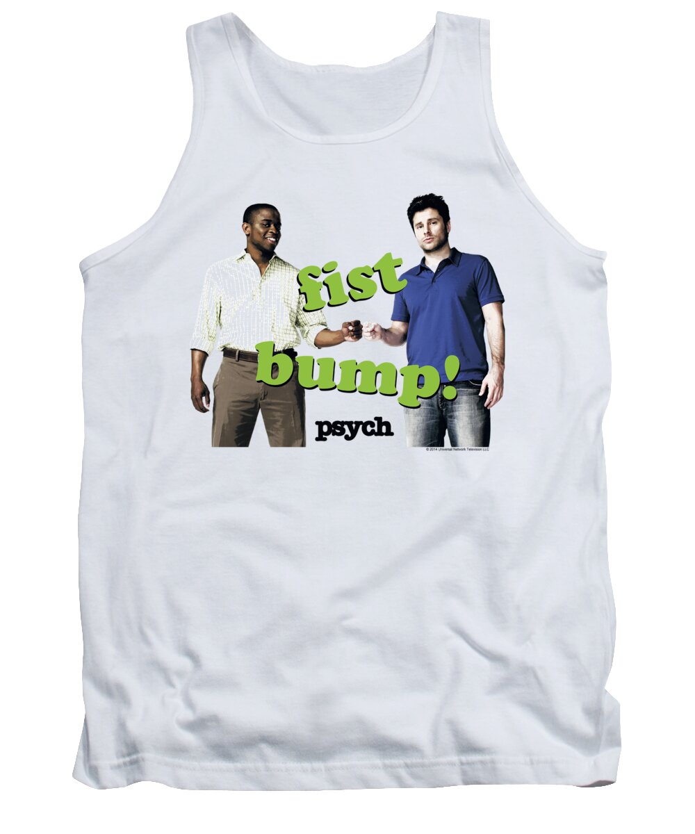  Tank Top featuring the digital art Psych - Bump It by Brand A