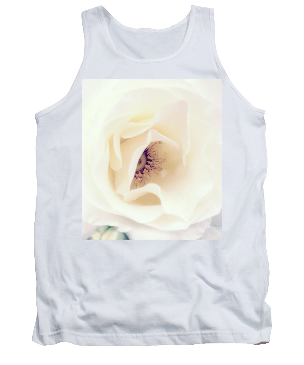 Love Tank Top featuring the photograph Romance in a Rose by Spikey Mouse Photography