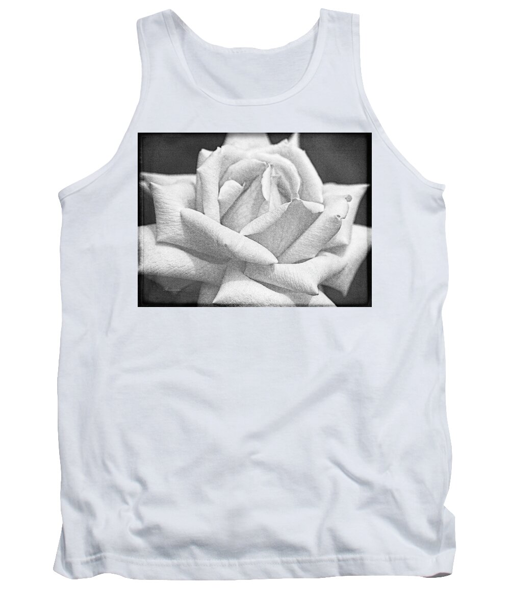 Rose Tank Top featuring the photograph Rose Of Long Forgotten Dreams by Georgiana Romanovna