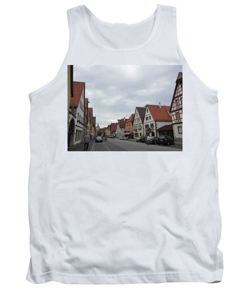 Rothenburg Tank Top featuring the photograph Rothenburg by Pema Hou