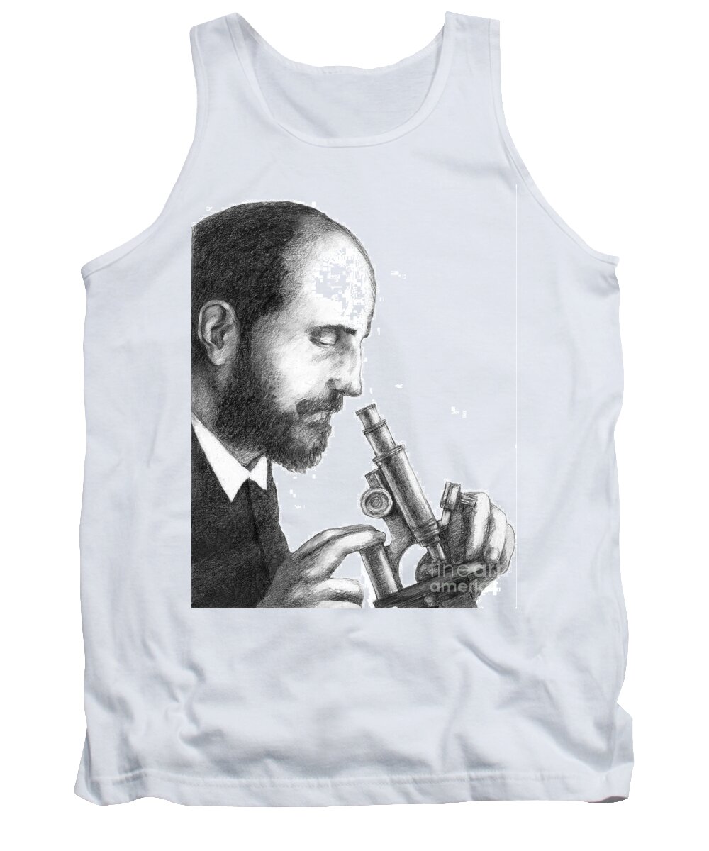 People Tank Top featuring the photograph Santiago Ramon Y Cajal, Scientist by Spencer Sutton