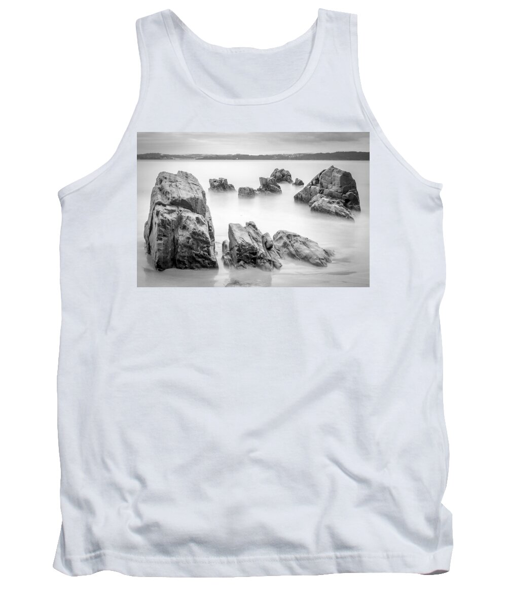Ares Tank Top featuring the photograph Seselle Beach Galicia Spain by Pablo Avanzini