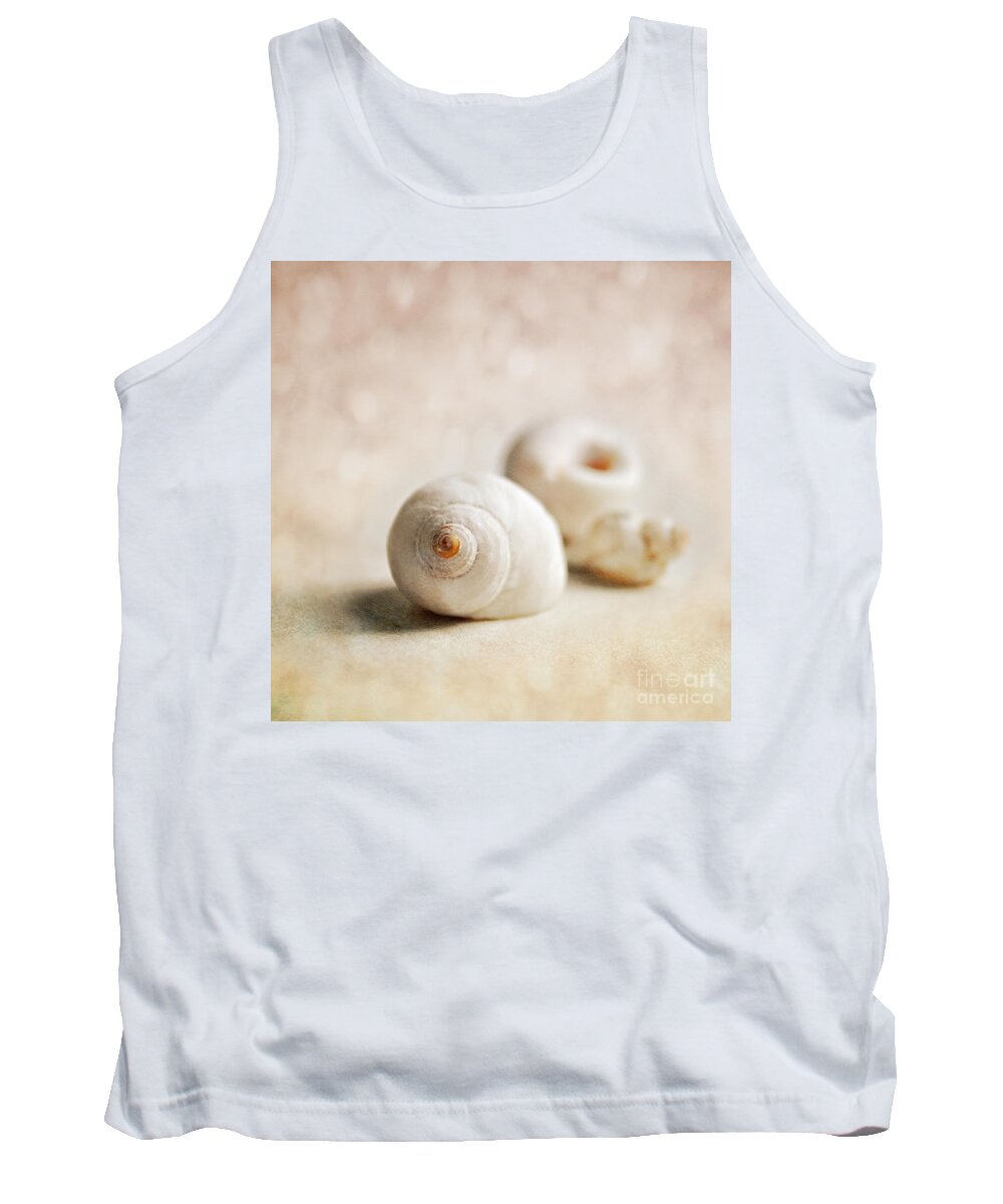 Shells Tank Top featuring the photograph Shells by Lyn Randle